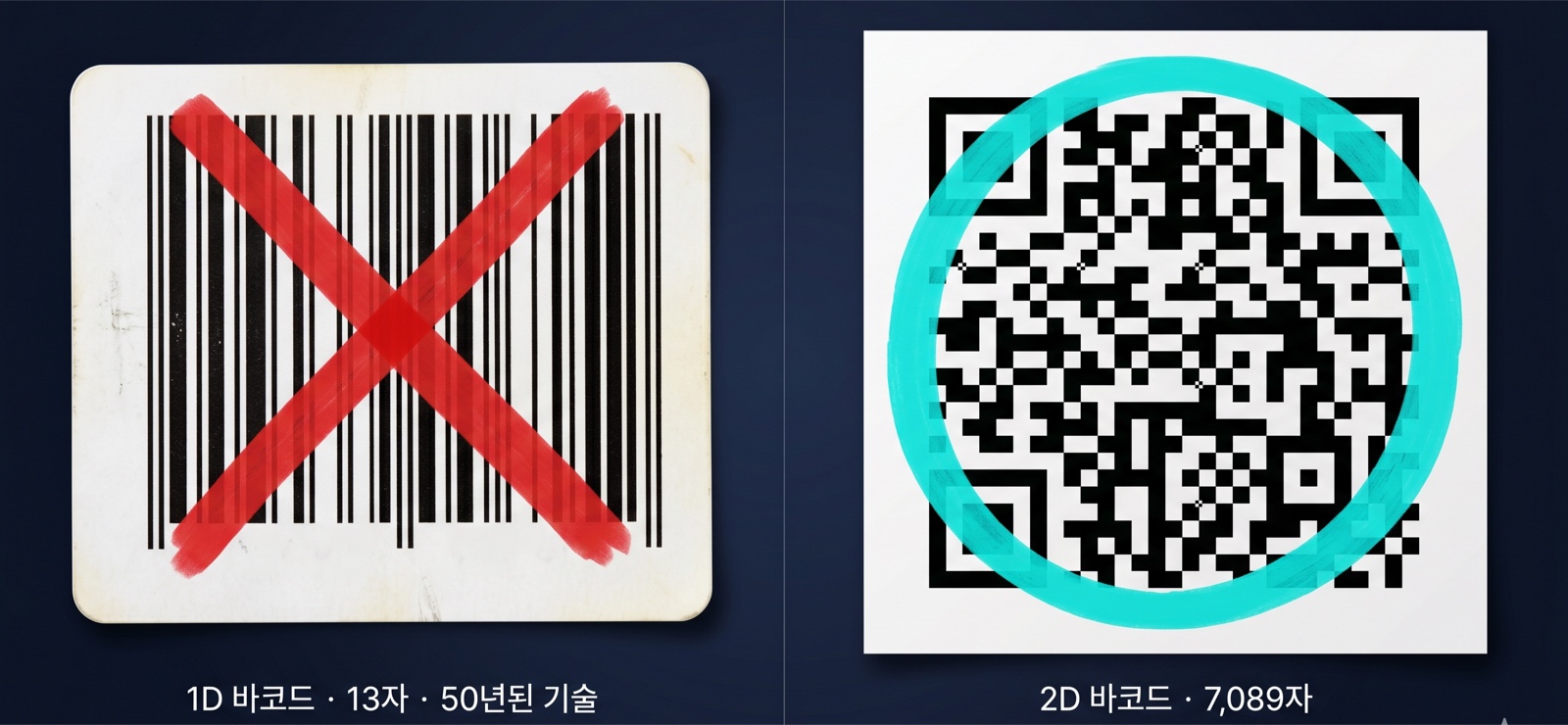 당신이 매일 보는 바코드가 바뀝니다 — 2D 전환을 추진하는 다섯 가지 이유