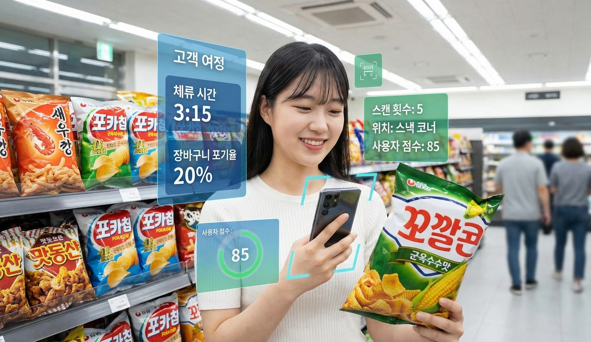 오프라인 매장의 블랙박스를 여는 법 — 모바일 스캔 기반 고객 여정 분석